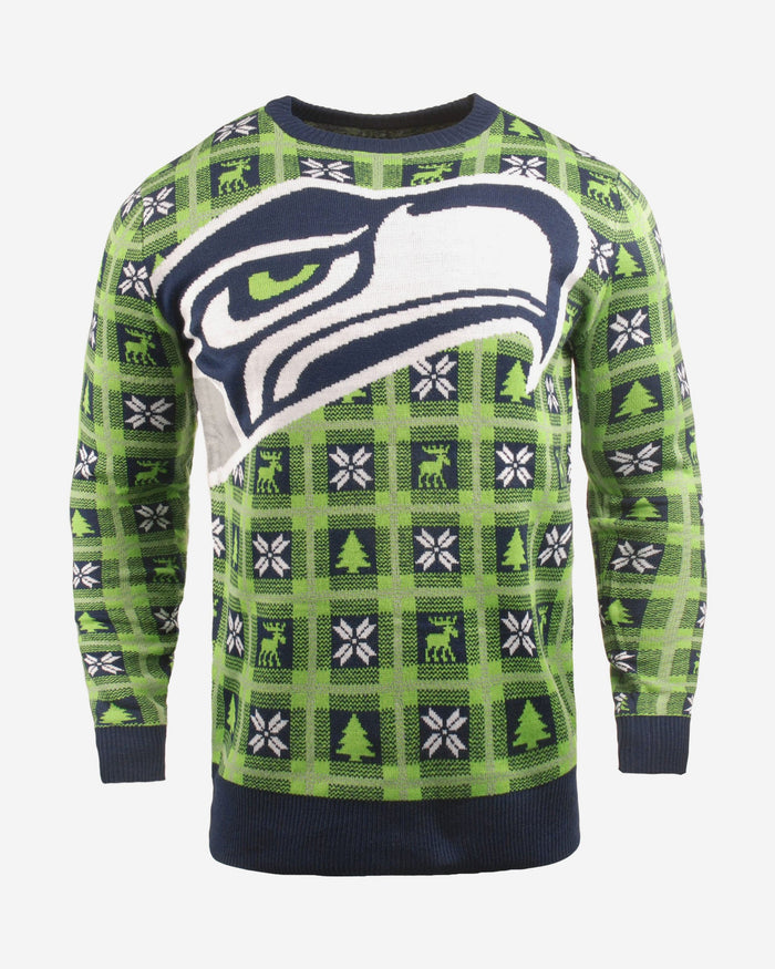 Seattle Seahawks Big Logo Sweater FOCO S - FOCO.com | UK & IRE