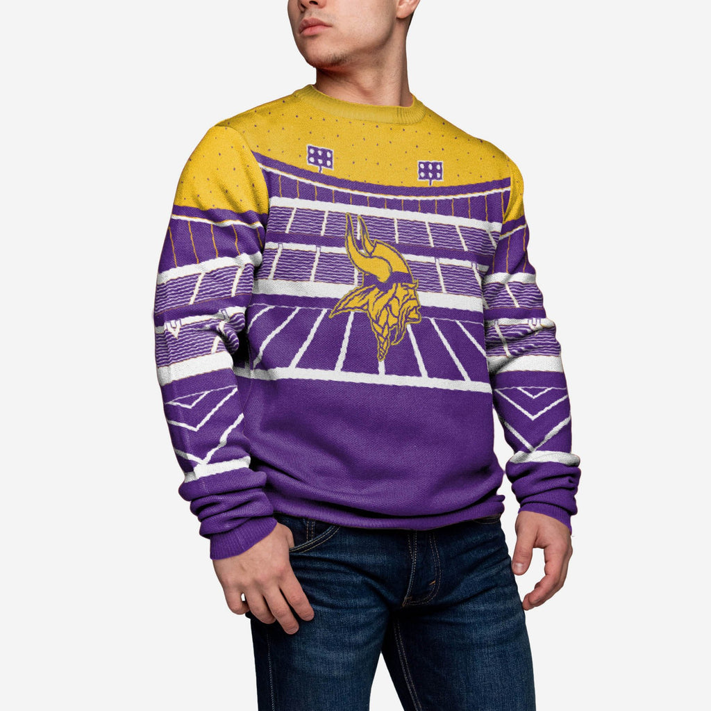 Minnesota Vikings Light Up Bluetooth Sweater FOCO - FOCO.com | UK & IRE