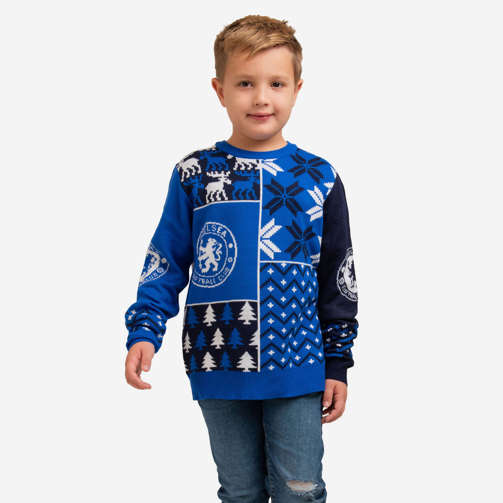 Chelsea FC Youth Christmas Sweater FOCO S - FOCO.com | UK & IRE