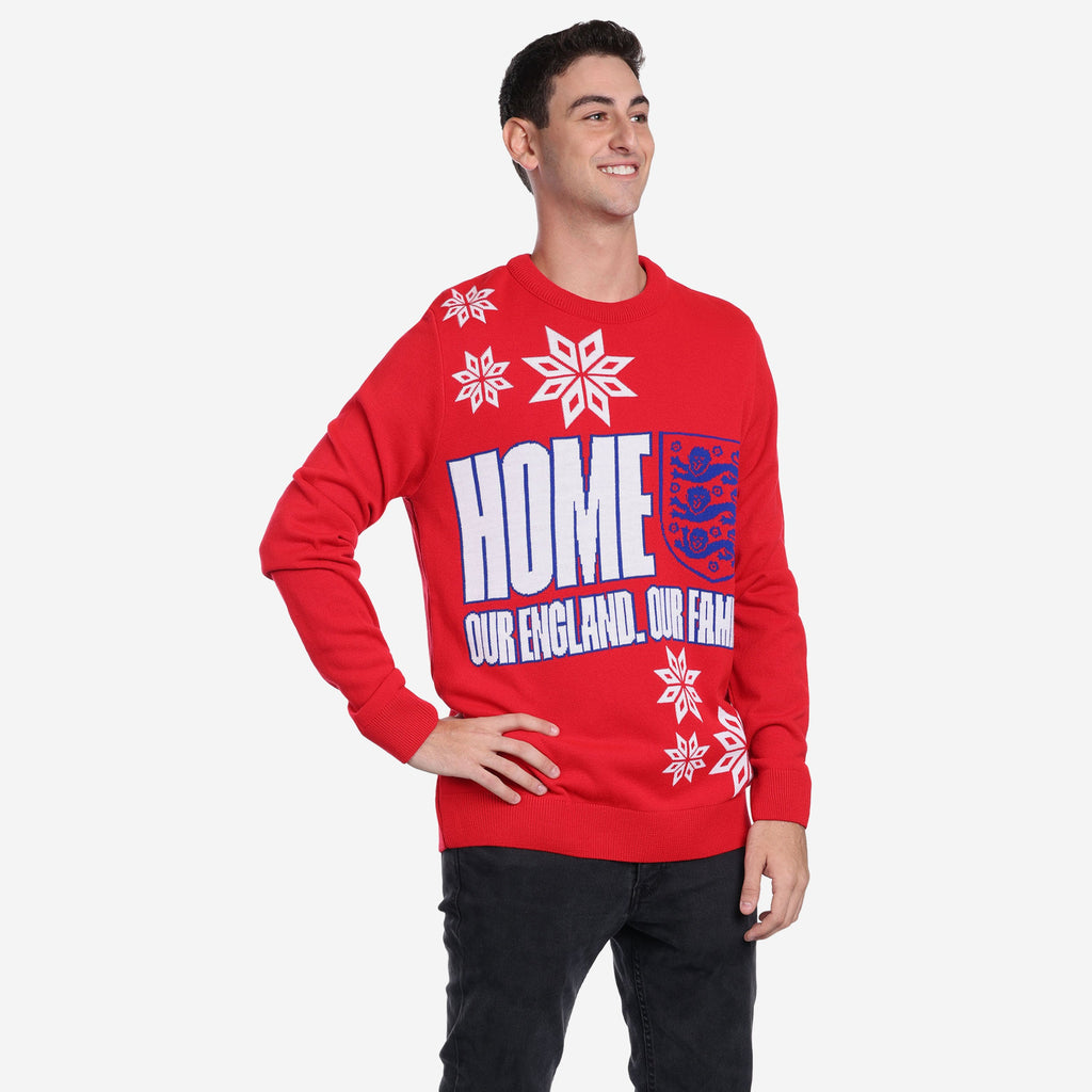 England It's Home Snow Christmas Jumper FOCO S - FOCO.com | UK & IRE