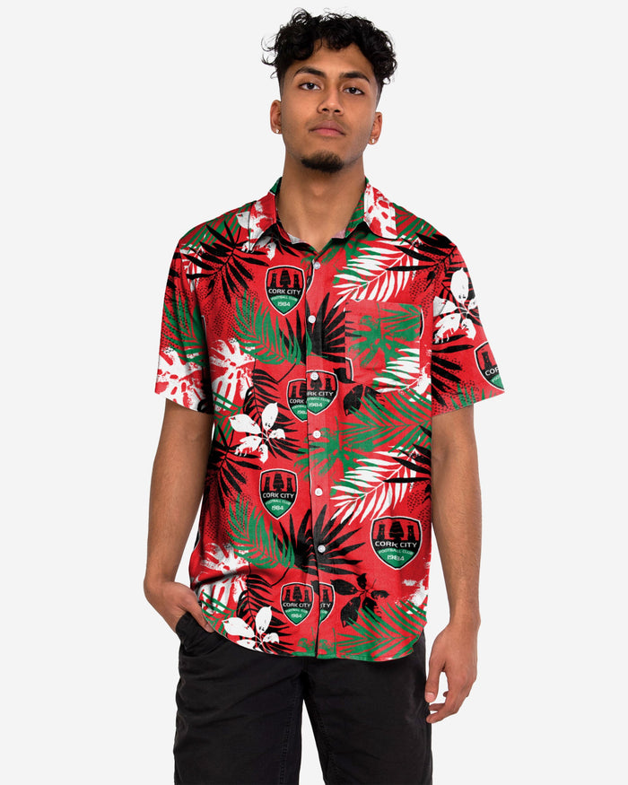 Cork City FC Floral Button Up Shirt FOCO S - FOCO.com | UK & IRE