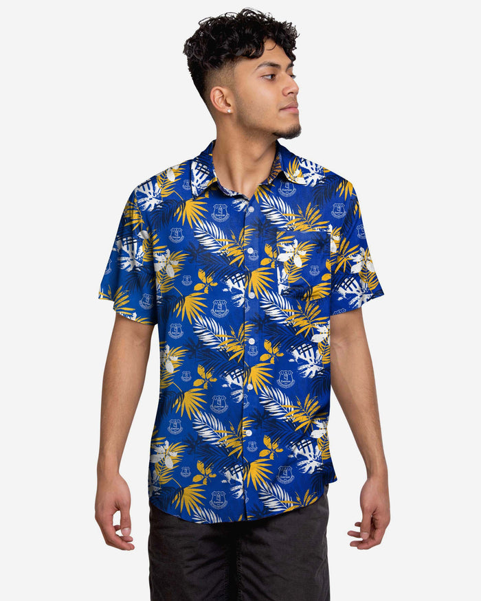 Everton FC Floral Button Up Shirt FOCO S - FOCO.com | UK & IRE