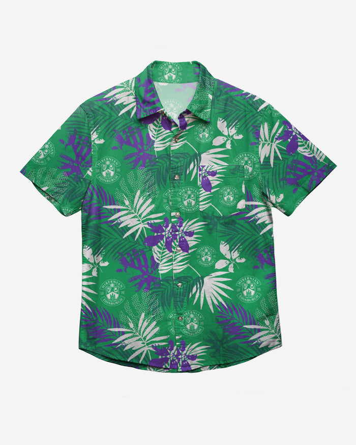 Hibernian FC Floral Button Up Shirt FOCO - FOCO.com | UK & IRE