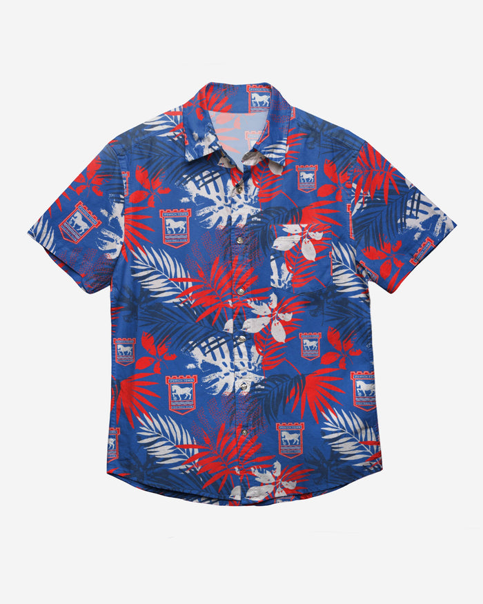 Ipswich Town FC Floral Button Up Shirt FOCO - FOCO.com | UK & IRE