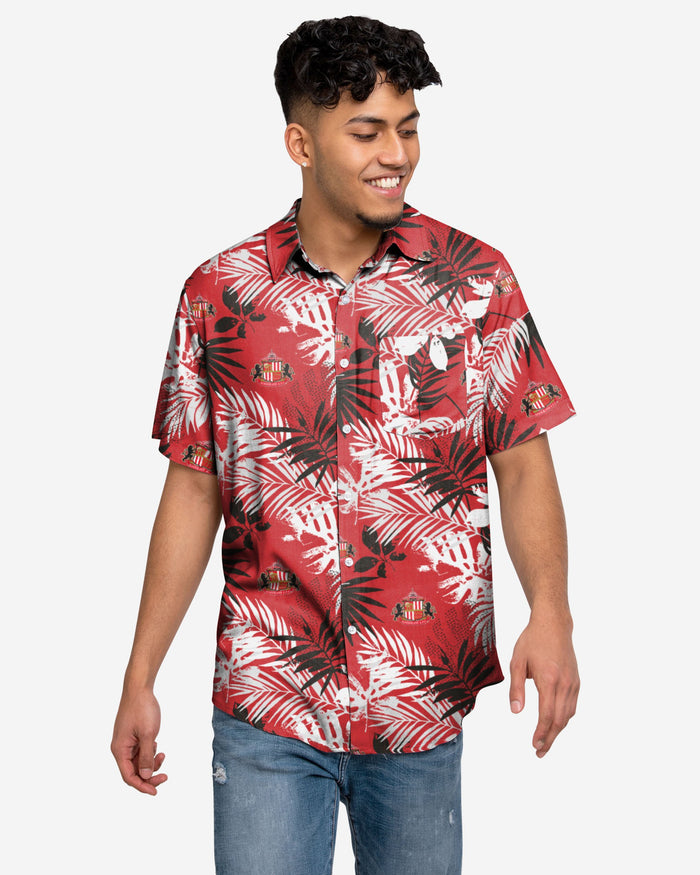 Sunderland AFC Original Floral Button Up Shirt FOCO - FOCO.com | UK & IRE