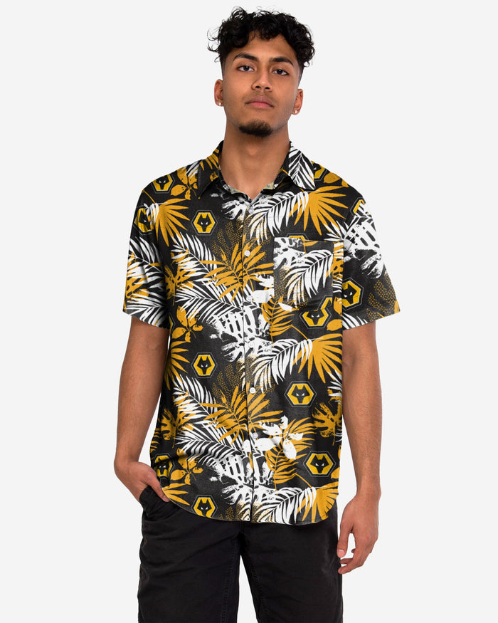 Wolverhampton Wanderers FC Floral Button Up Shirt FOCO S - FOCO.com | UK & IRE