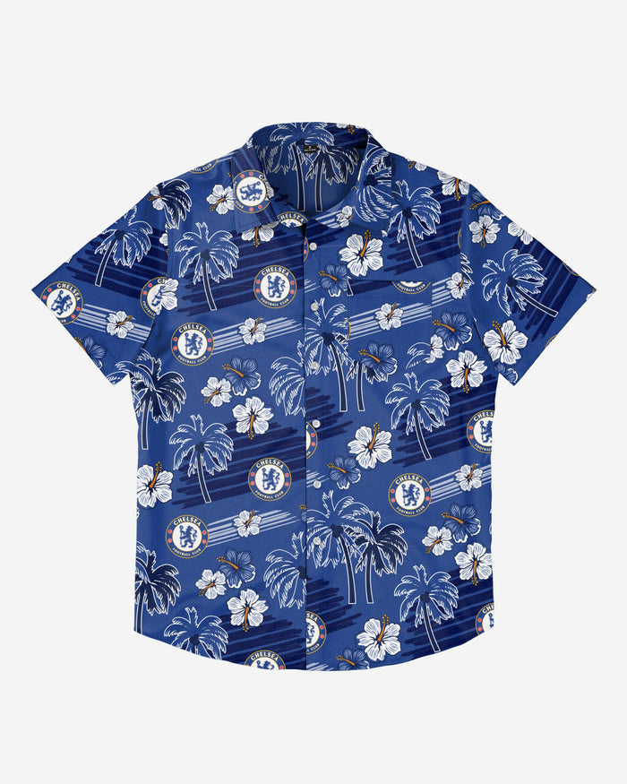 Chelsea FC Islander Tropical Button Up Shirt FOCO - FOCO.com | UK & IRE