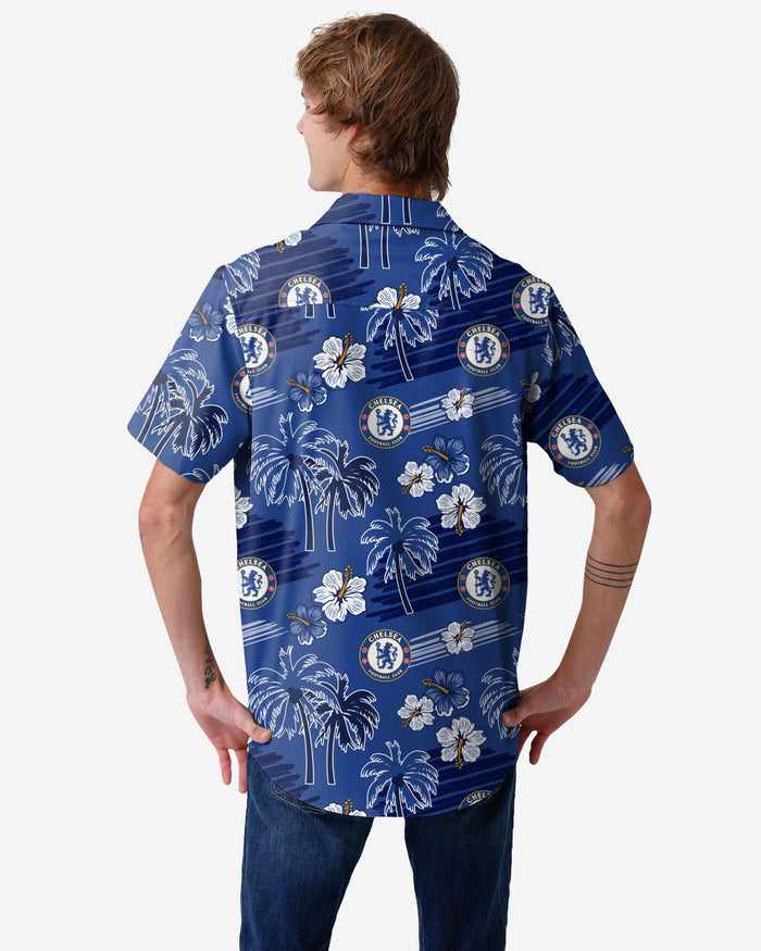 Chelsea FC Islander Tropical Button Up Shirt FOCO - FOCO.com | UK & IRE