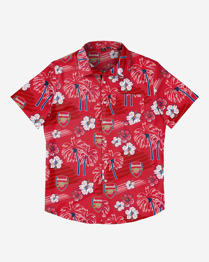Arsenal FC Islander Tropical Button Up Shirt FOCO - FOCO.com | UK & IRE