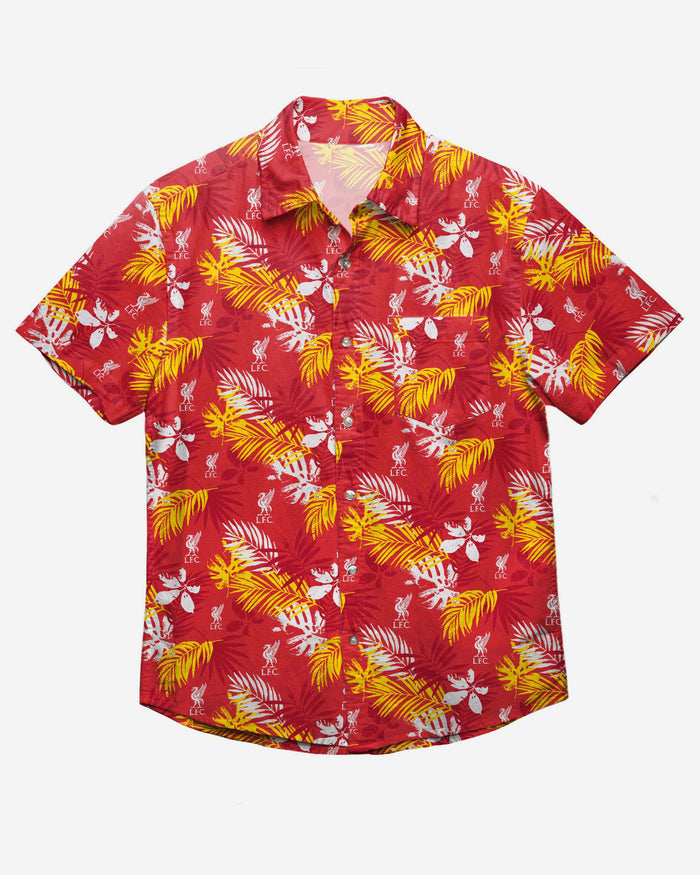 Liverpool FC Floral Button Up Shirt FOCO - FOCO.com | UK & IRE