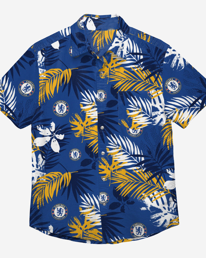Chelsea FC Floral Button Up Shirt FOCO - FOCO.com | UK & IRE