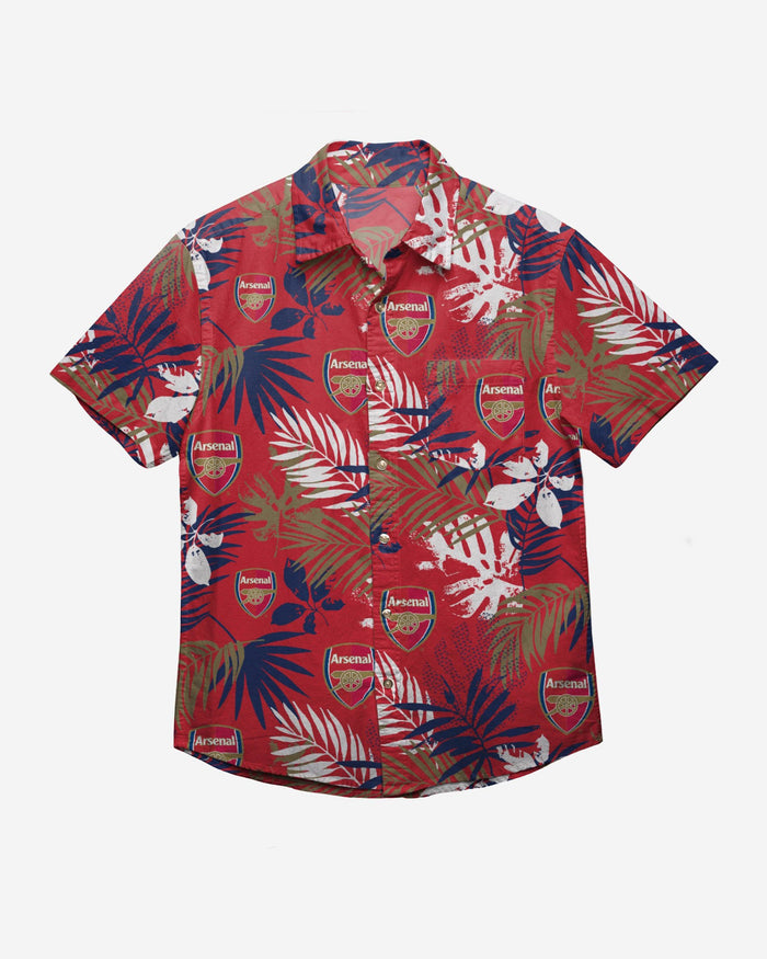 Arsenal FC Mens Floral Button Up Shirt FOCO - FOCO.com | UK & IRE