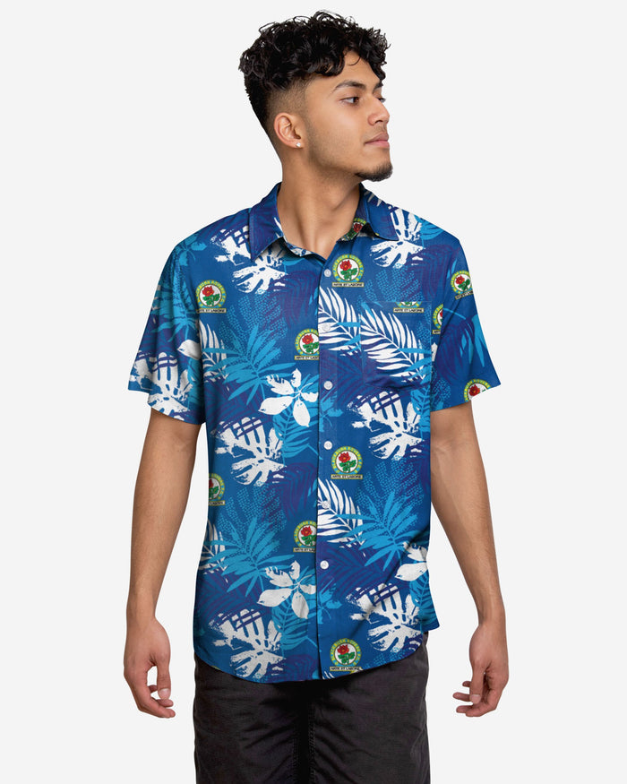 Blackburn Rovers FC Floral Button Up Shirt FOCO S - FOCO.com | UK & IRE
