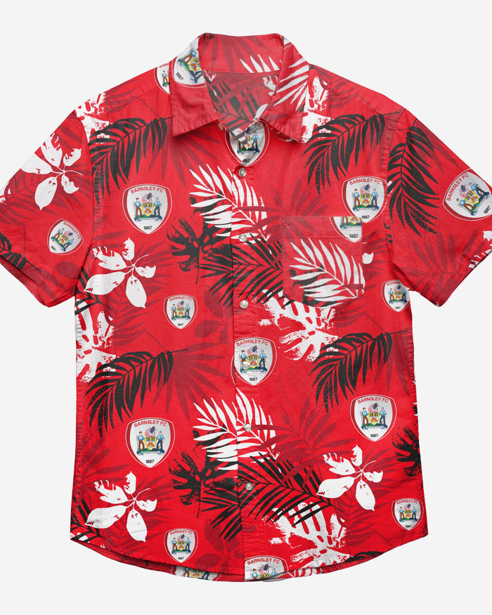 Barnsley FC Floral Button Up Shirt FOCO - FOCO.com | UK & IRE