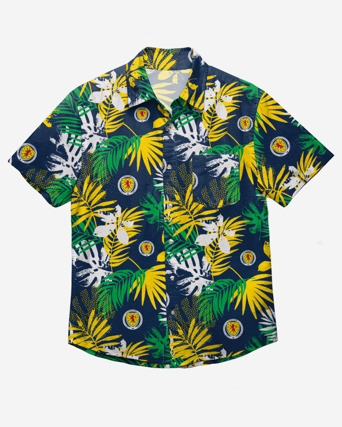 Scotland Floral Button Up Shirt FOCO - FOCO.com | UK & IRE