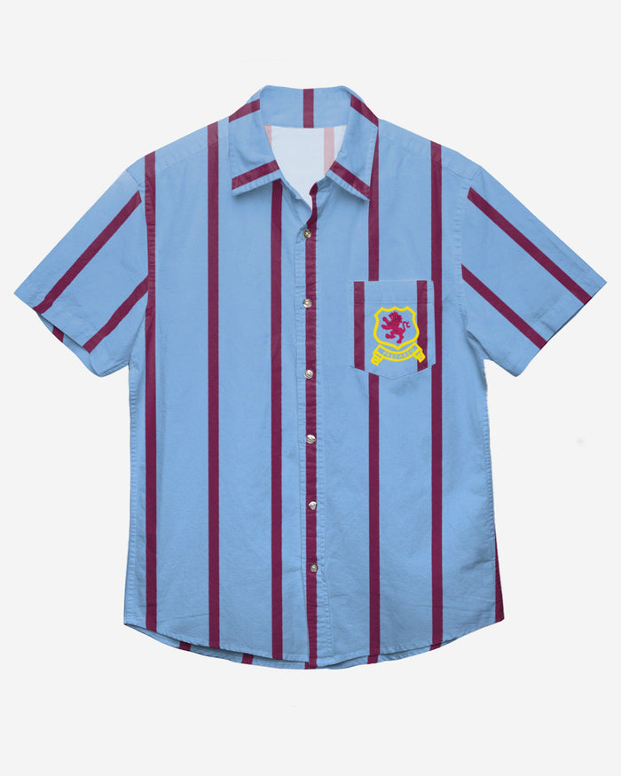 Aston Villa FC Retro Button Up Shirt FOCO - FOCO.com | UK & IRE