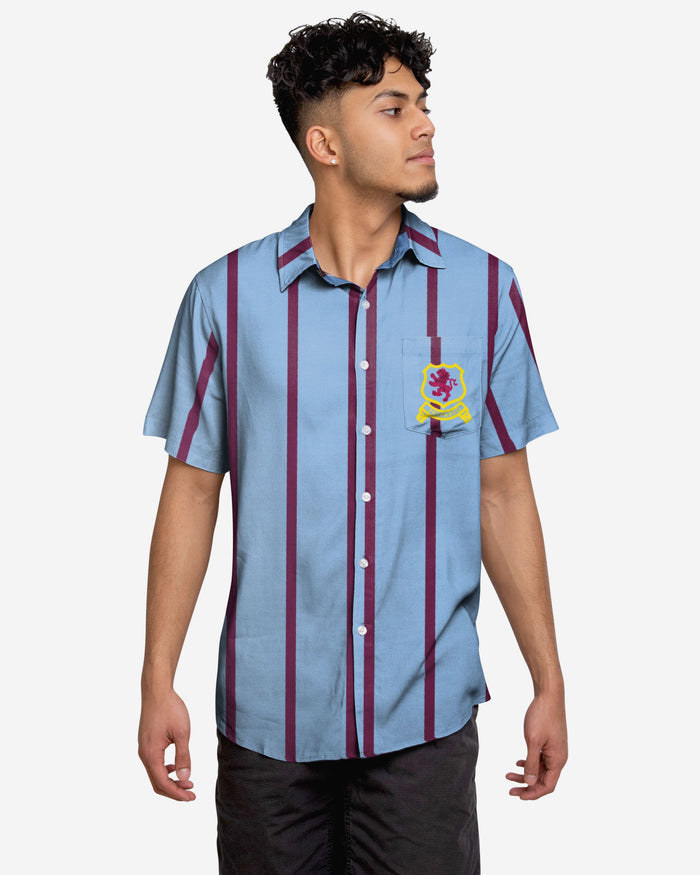 Aston Villa FC Retro Button Up Shirt FOCO S - FOCO.com | UK & IRE