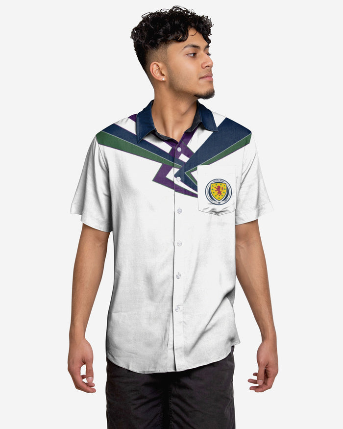 Scotland Retro Button Up Shirt FOCO S - FOCO.com | UK & IRE