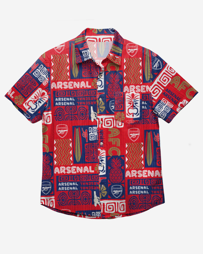 Arsenal FC Tiki Button Up Shirt FOCO - FOCO.com | UK & IRE