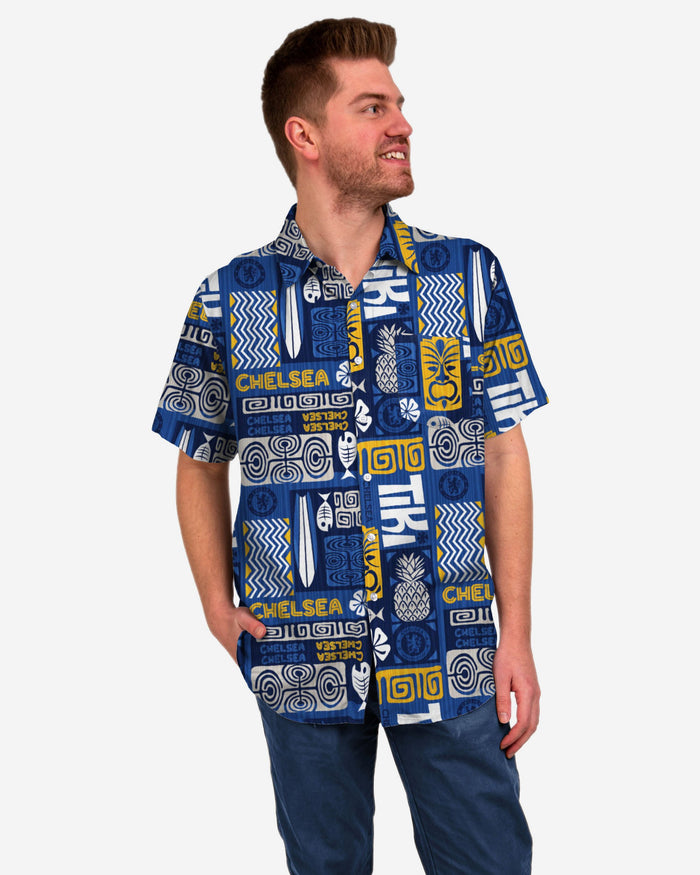 Chelsea FC Tiki Button Up Shirt FOCO S - FOCO.com | UK & IRE