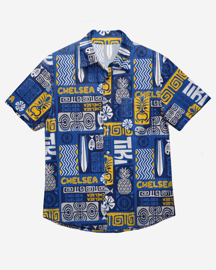 Chelsea FC Tiki Button Up Shirt FOCO - FOCO.com | UK & IRE