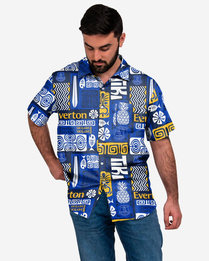 Everton FC Tiki Button Up Shirt FOCO S - FOCO.com | UK & IRE