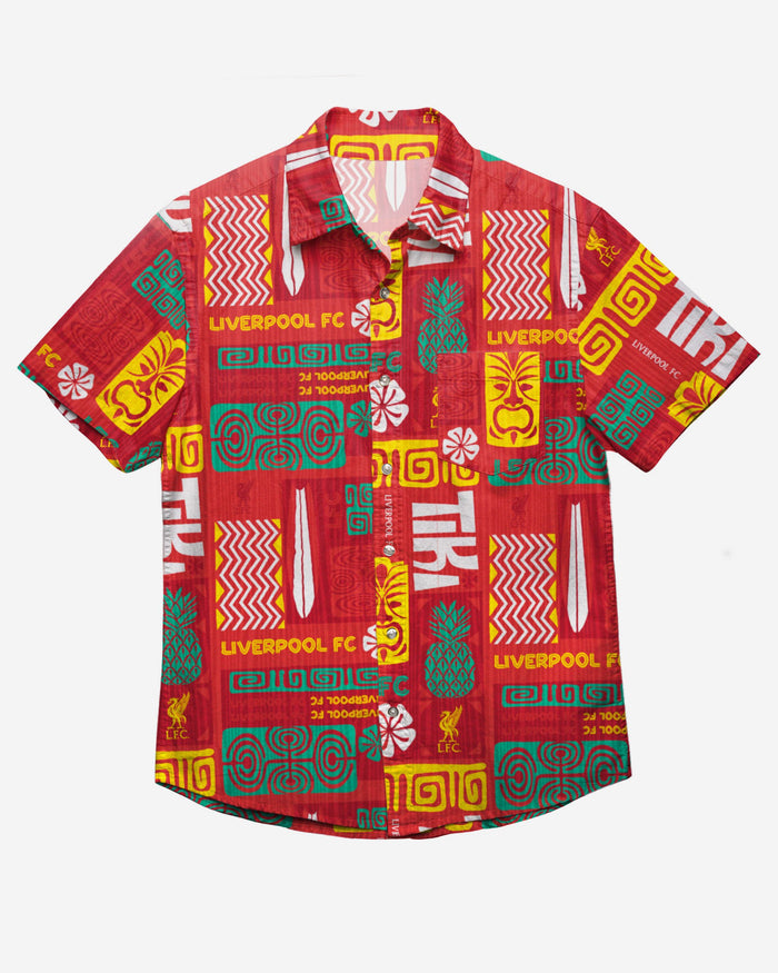 Liverpool FC Tiki Button Up Shirt FOCO - FOCO.com | UK & IRE