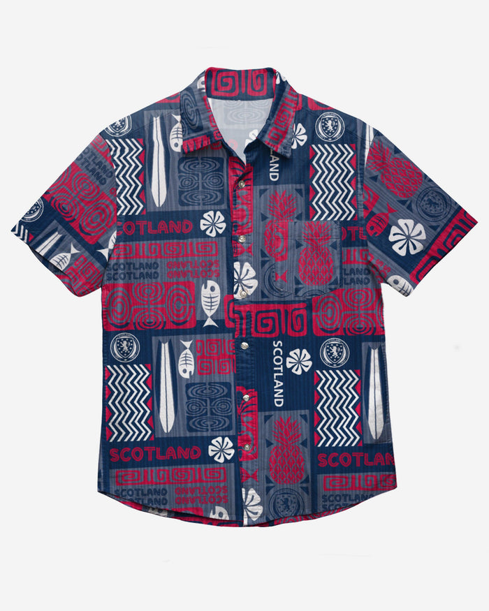 Scotland Tiki Button Up Shirt FOCO - FOCO.com | UK & IRE