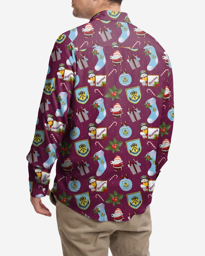 Burnley FC Long Sleeve Christmas Shirt FOCO - FOCO.com | UK & IRE