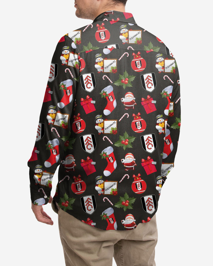 Fulham FC Long Sleeve Christmas Shirt FOCO - FOCO.com | UK & IRE