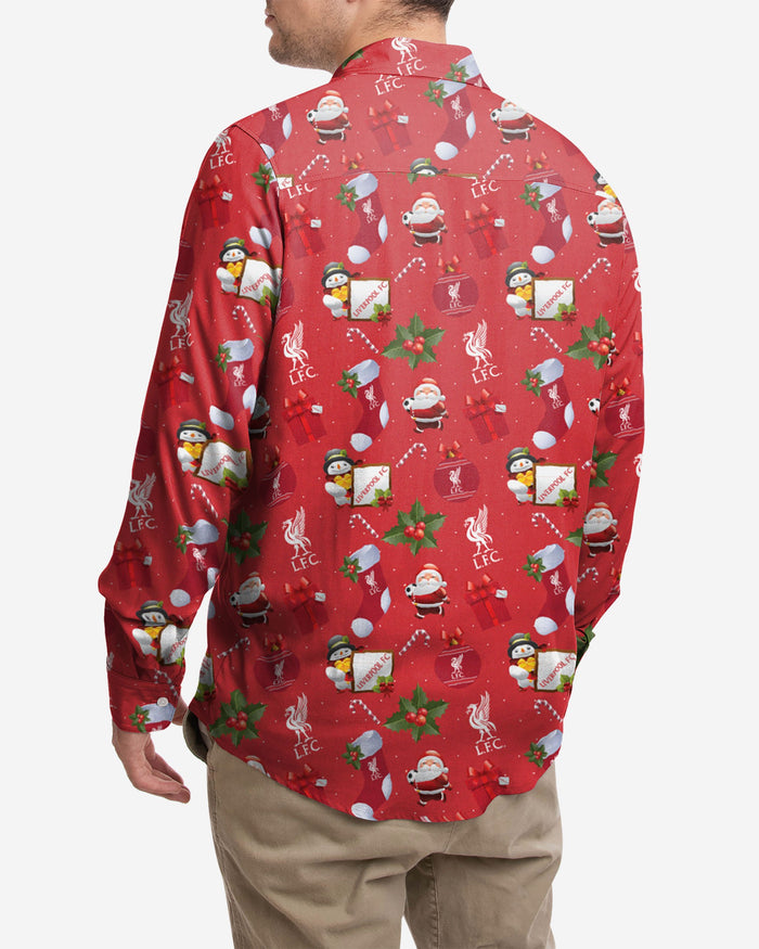 Liverpool FC Long Sleeve Christmas Shirt FOCO - FOCO.com | UK & IRE