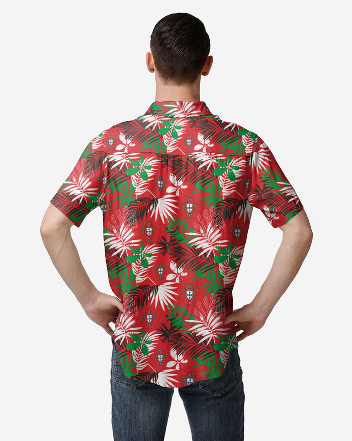 Portugal Floral Button Up Shirt FOCO - FOCO.com | UK & IRE