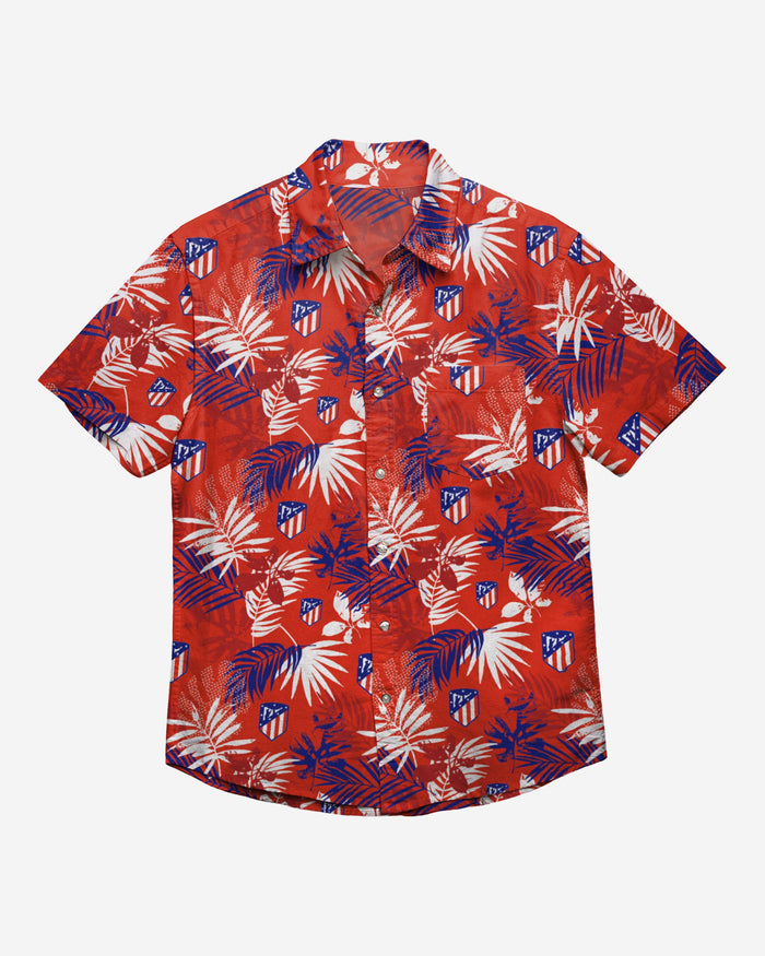 Atletico Madrid FC Floral Button Up Shirt FOCO - FOCO.com | UK & IRE