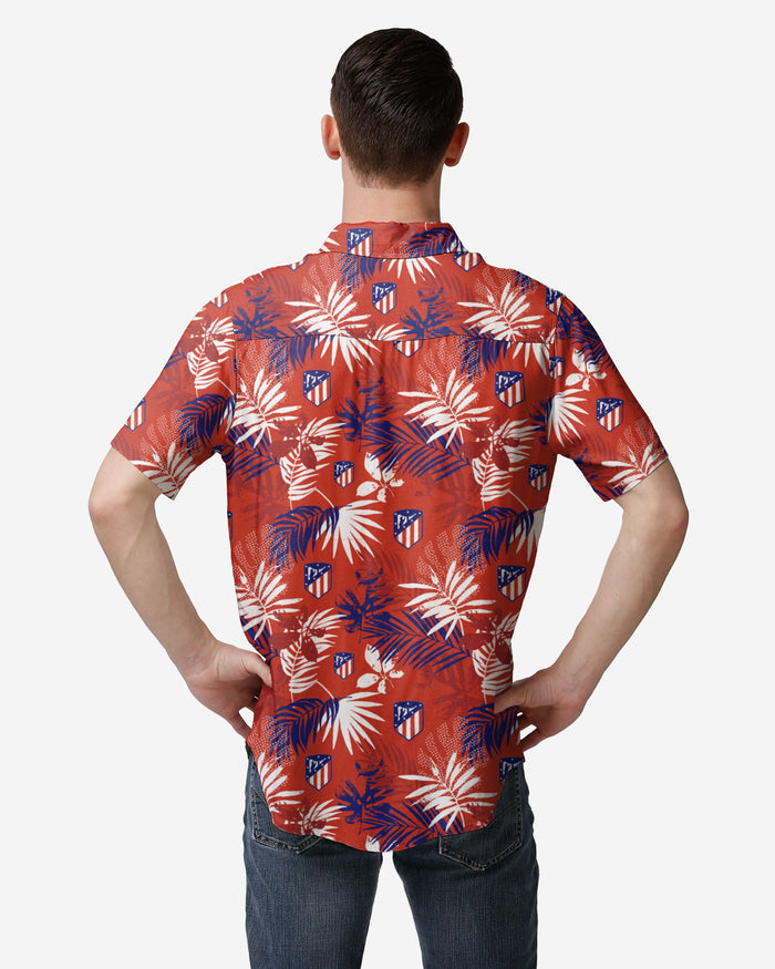 Atletico Madrid FC Floral Button Up Shirt FOCO - FOCO.com | UK & IRE
