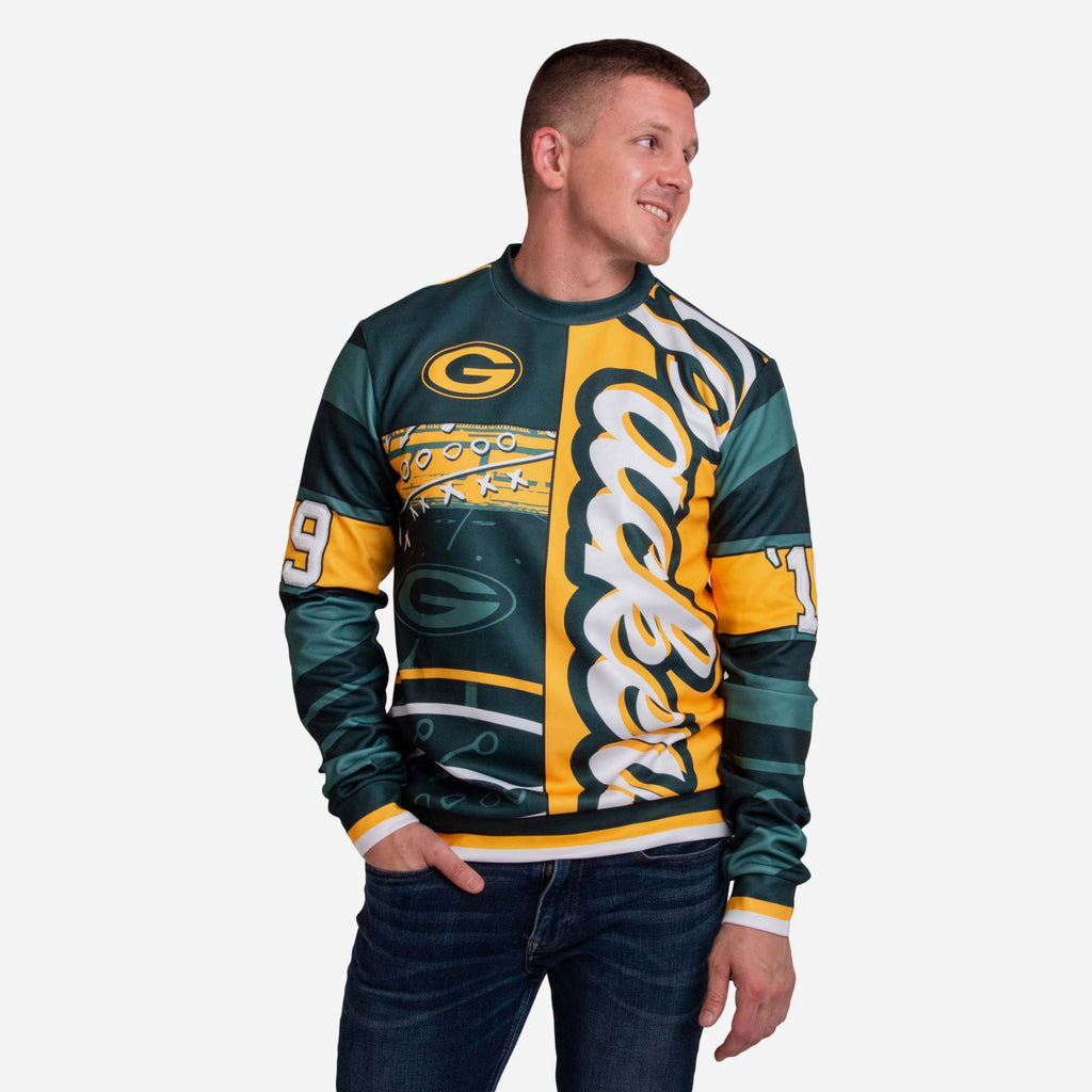 Green Bay Packers Team Art Shirt FOCO S - FOCO.com | UK & IRE