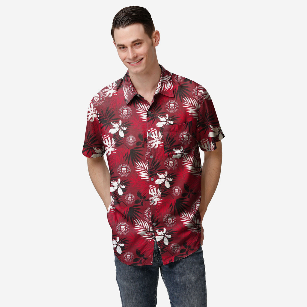Wigan Warriors Floral Button Up Shirt FOCO S - FOCO.com | UK & IRE