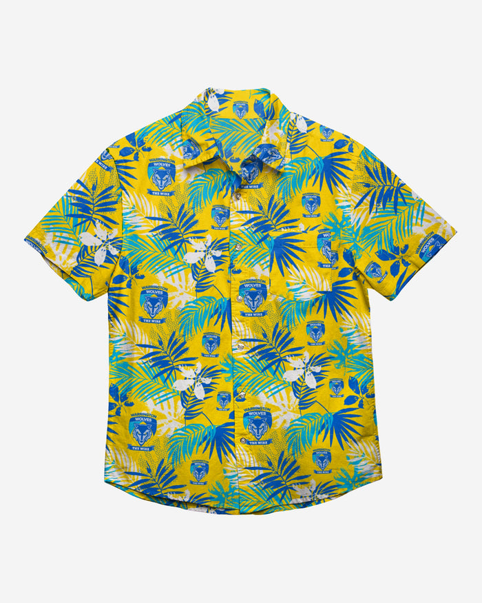 Warrington Wolves Floral Button Up Shirt FOCO - FOCO.com | UK & IRE