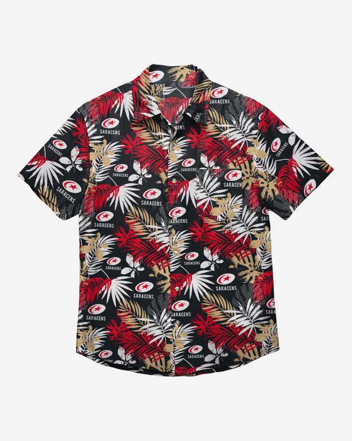 Saracens Floral Button Up Shirt FOCO - FOCO.com | UK & IRE