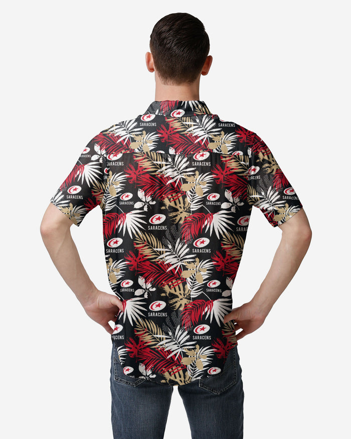Saracens Floral Button Up Shirt FOCO - FOCO.com | UK & IRE