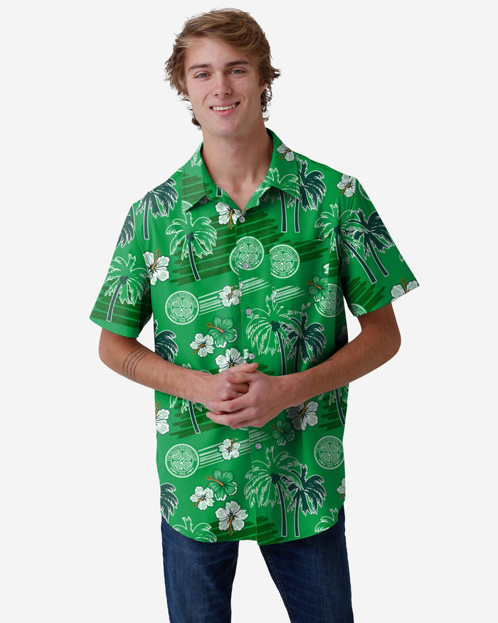 Celtic FC Islander Tropical Button Up Shirt FOCO S - FOCO.com | UK & IRE