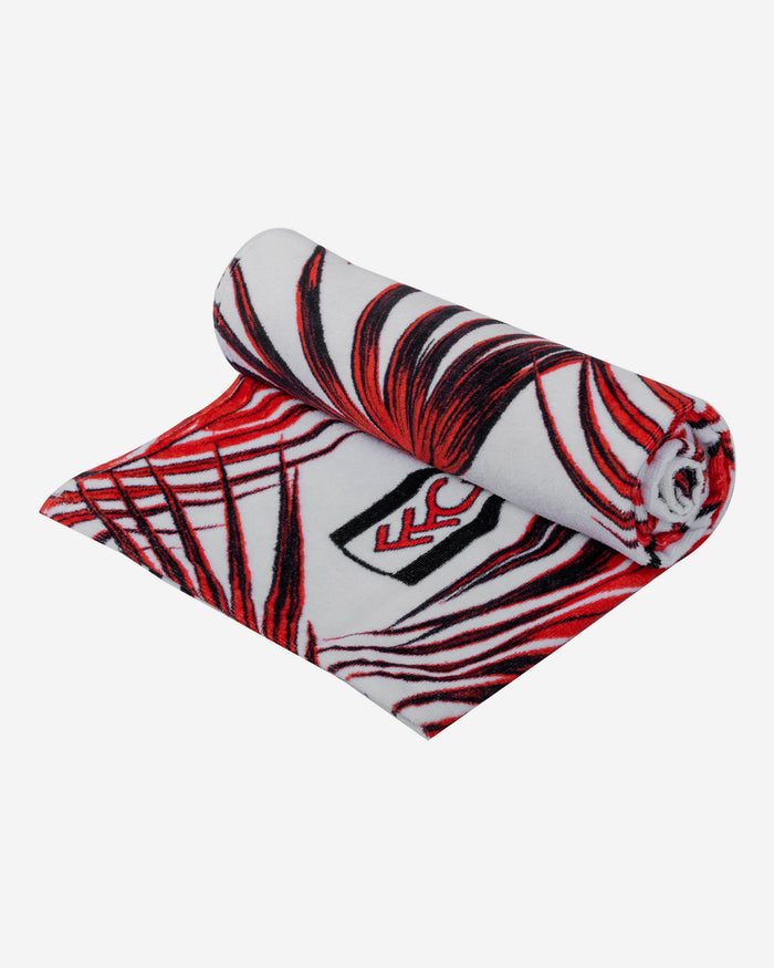 Fulham FC Leaf Beach Towel FOCO - FOCO.com | UK & IRE