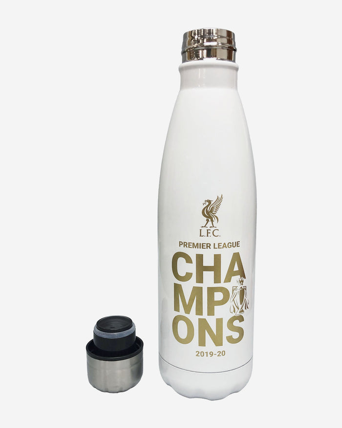 Liverpool FC 2019-20 Champions Gold & White Cool Bottle FOCO - FOCO.com | UK & IRE