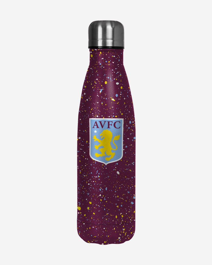Aston Villa FC Original Paint Splatter Cool 500 mL Bottle FOCO - FOCO.com | UK & IRE