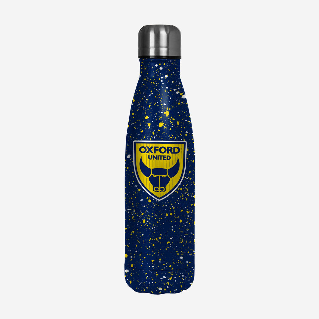 Oxford United FC Paint Splatter Cool 500 mL Bottle FOCO - FOCO.com | UK & IRE