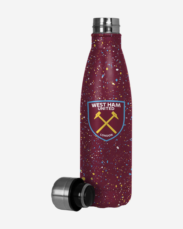 West Ham United FC Paint Splatter Cool 500 mL Bottle FOCO - FOCO.com | UK & IRE