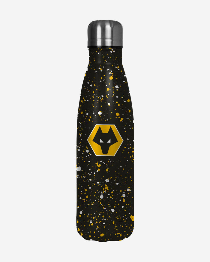 Wolverhampton Wanderers FC Paint Splatter Cool 500 mL Bottle FOCO - FOCO.com | UK & IRE
