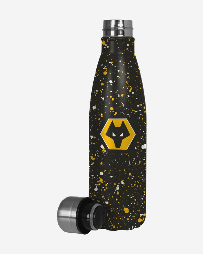 Wolverhampton Wanderers FC Paint Splatter Cool 500 mL Bottle FOCO - FOCO.com | UK & IRE