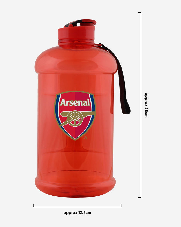 Arsenal FC 2 Litre Clear Sports Bottle FOCO - FOCO.com | UK & IRE
