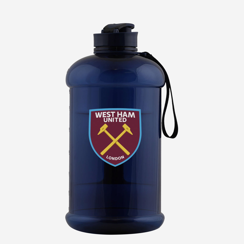West Ham United FC 2 Litre Clear Sports Bottle FOCO - FOCO.com | UK & IRE