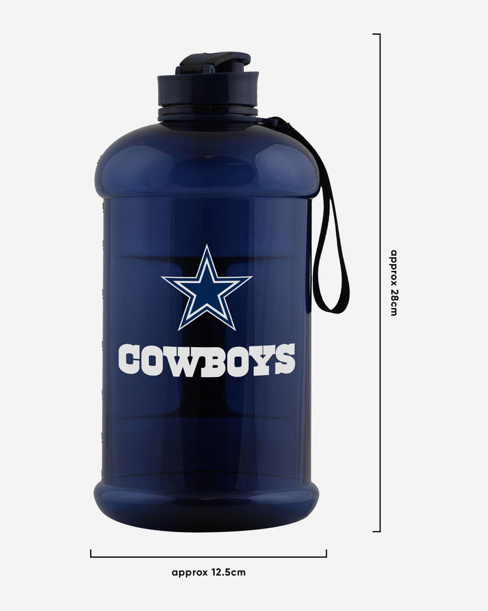 Dallas Cowboys 2000 mL Clear Sports Bottle FOCO - FOCO.com | UK & IRE